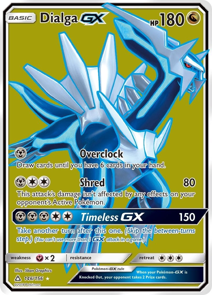 Image for Dialga GX (Full Art) (146/156) (SM - Ultra Prism) - Pokemon