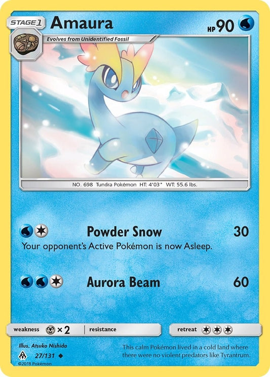 Image for Amaura (27/131) (SM - Forbidden Light) - Pokemon