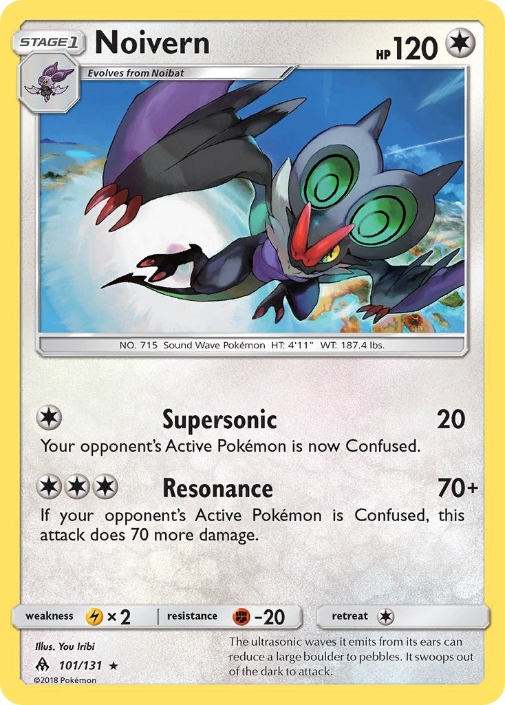 Image for Noivern (101/131) (SM - Forbidden Light) - Pokemon