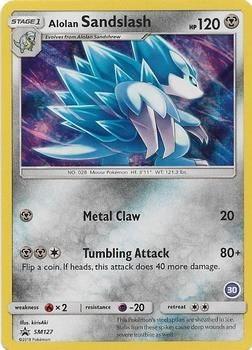 Image for Alolan Sandslash (30) (SM127) (SM Trainer Kit: Alolan Sandslash & Alolan Ninetales) - Pokemon
