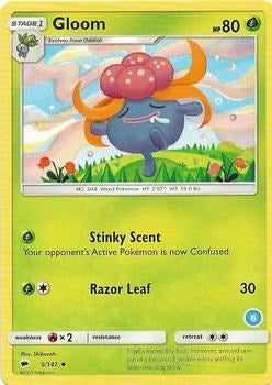 Image for Gloom (6) (5/147) (SM Trainer Kit: Alolan Sandslash & Alolan Ninetales) - Pokemon