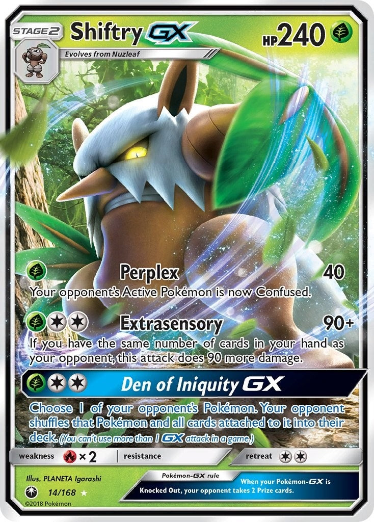 Image for Shiftry GX (14/168) (SM - Celestial Storm) - Pokemon