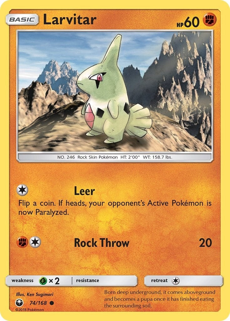 Image for Larvitar (74/168) (SM - Celestial Storm) - Pokemon