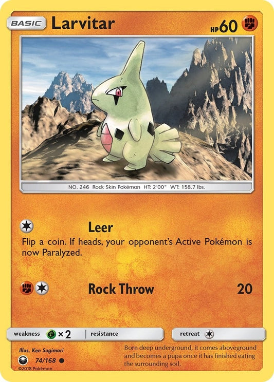 Image for Larvitar (74/168) (SM - Celestial Storm) - Pokemon