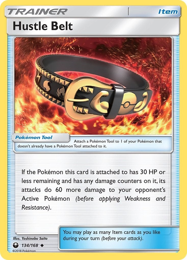 Image for Hustle Belt (134/168) (SM - Celestial Storm) - Pokemon