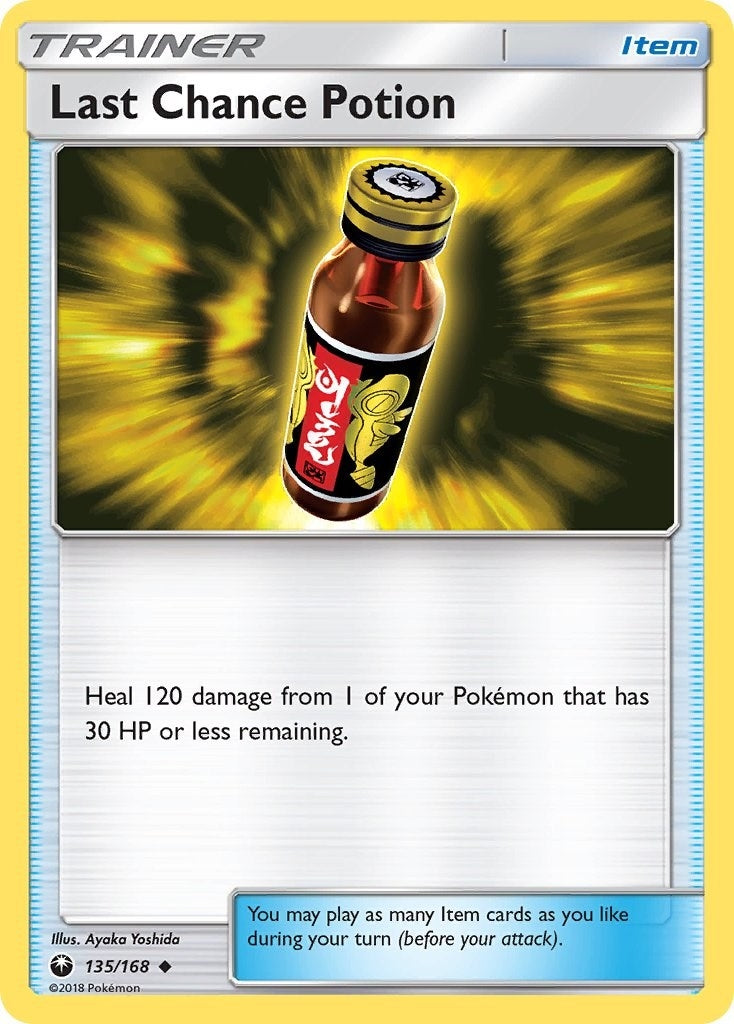 Image for Last Chance Potion (135/168) (SM - Celestial Storm) - Pokemon