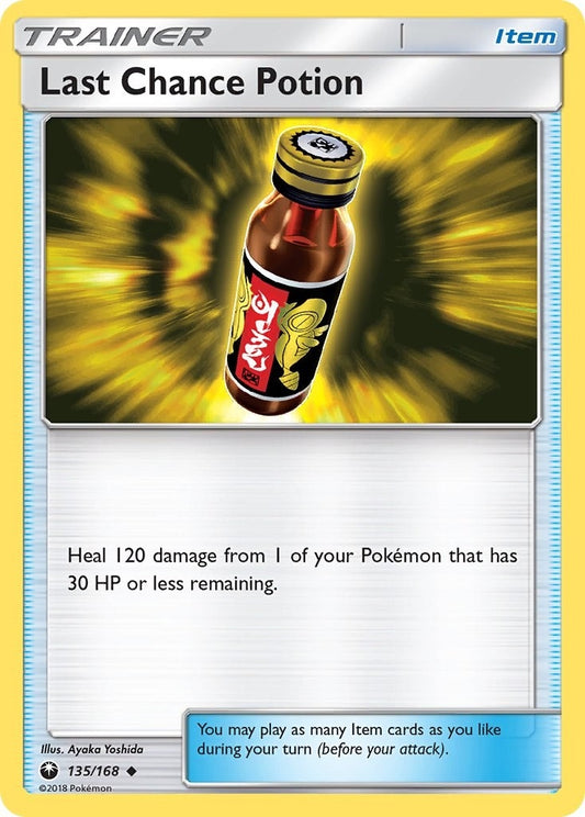 Image for Last Chance Potion (135/168) (SM - Celestial Storm) - Pokemon