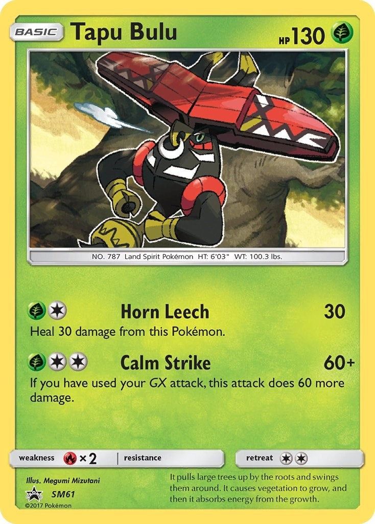 Image for Tapu Bulu - SM61 (SM61) (SM Promos) - Pokemon