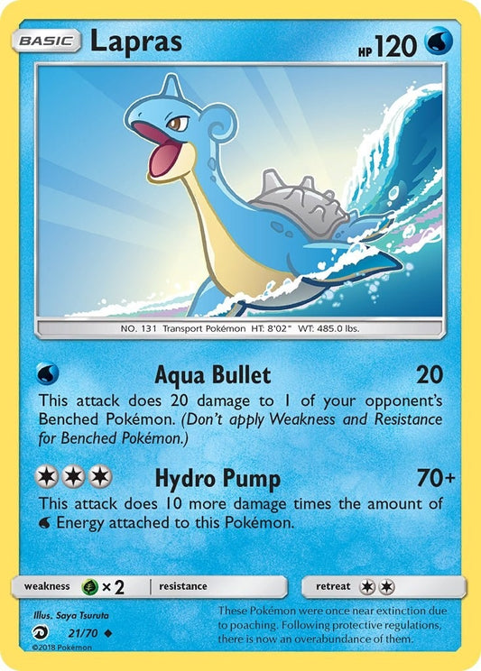 Image for Lapras (21/70) (Dragon Majesty) - Pokemon