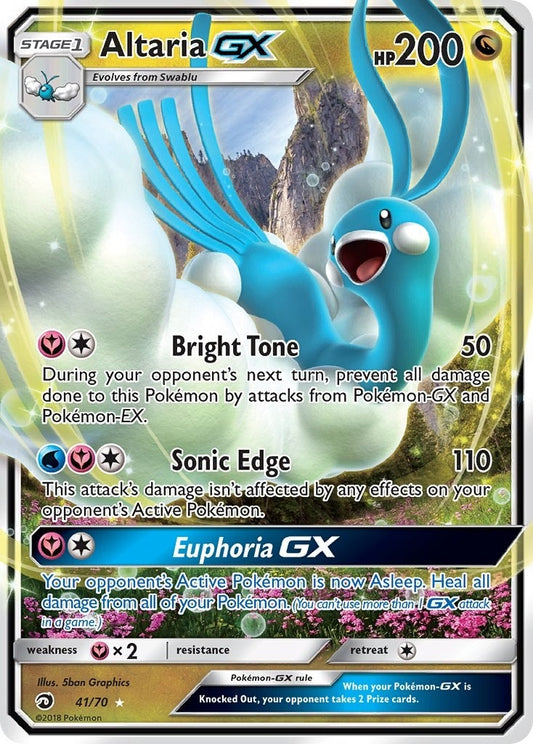 Image for Altaria GX (41/70) (Dragon Majesty) - Pokemon