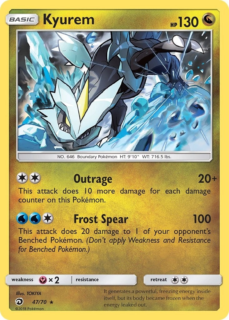 Image for Kyurem (47/70) (Dragon Majesty) - Pokemon