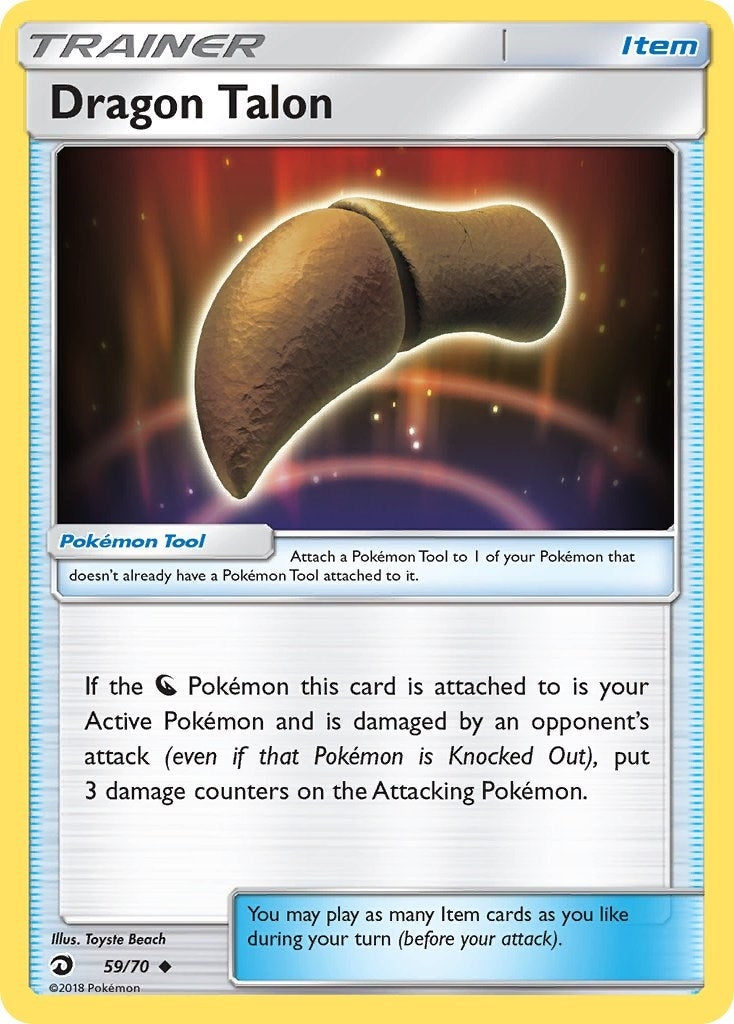 Image for Dragon Talon (59/70) (Dragon Majesty) - Pokemon