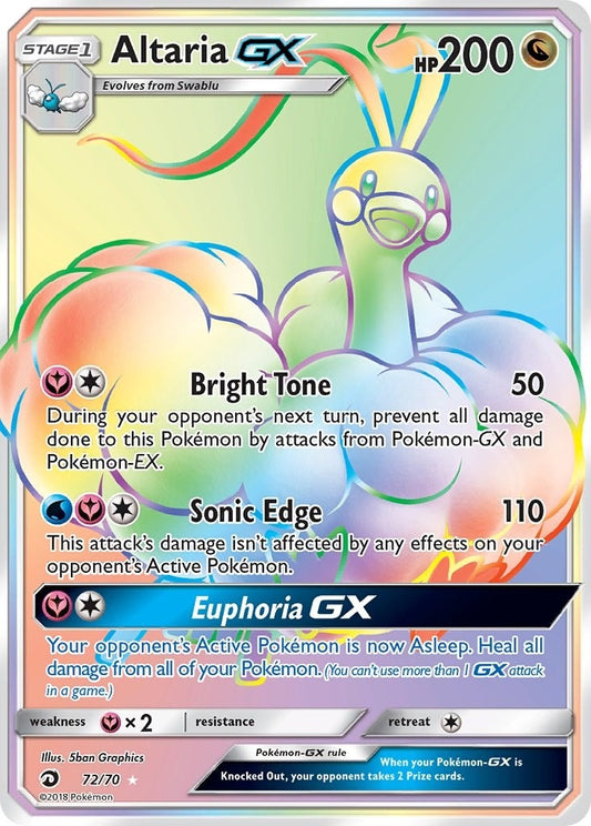 Image for Altaria GX (Secret) (72/70) (Dragon Majesty) - Pokemon