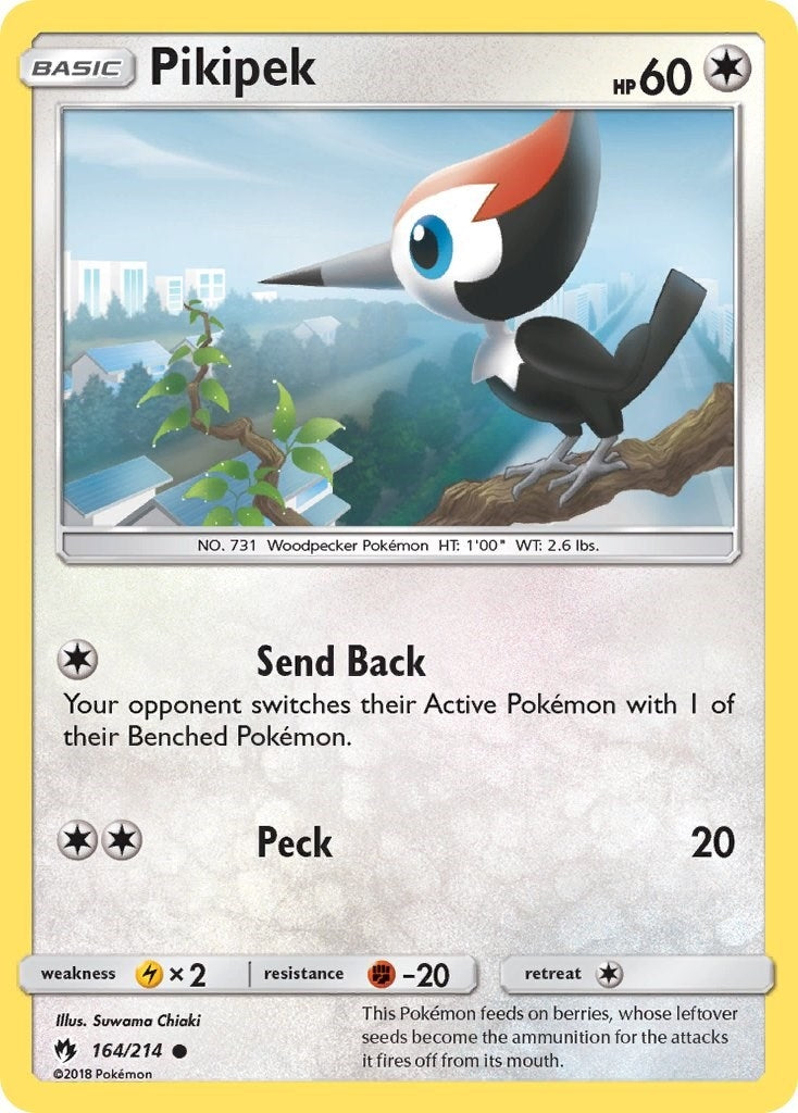 Image for Pikipek (164) (164/214) (SM - Lost Thunder) - Pokemon