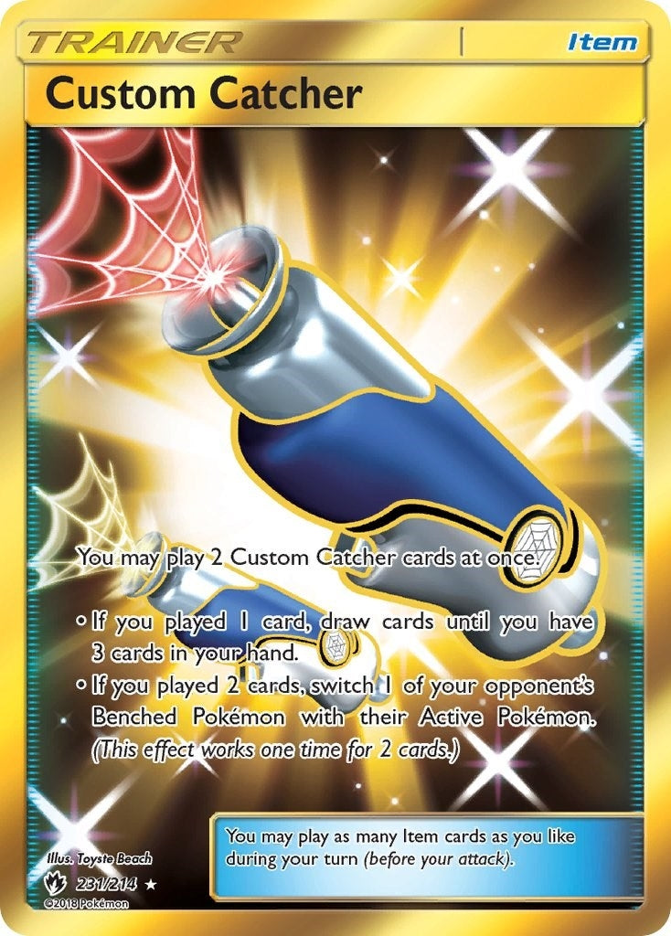 Image for Custom Catcher (Secret) (231/214) (SM - Lost Thunder) - Pokemon
