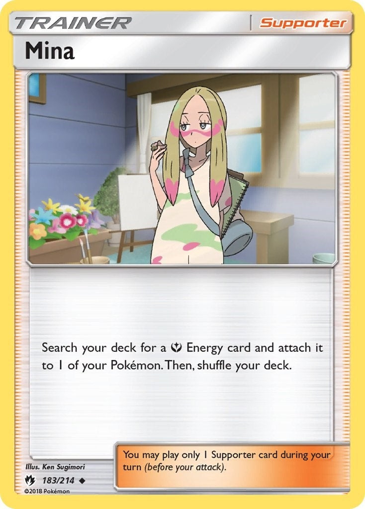 Image for Mina (183/214) (SM - Lost Thunder) - Pokemon