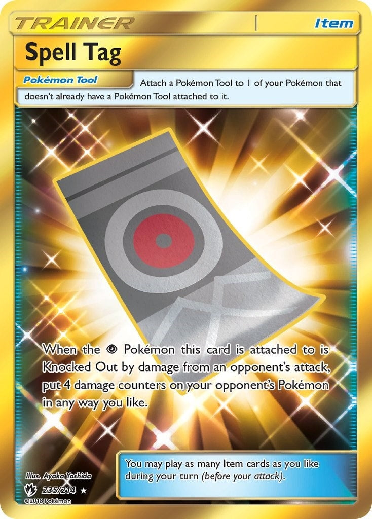 Image for Spell Tag (Secret) (235/214) (SM - Lost Thunder) - Pokemon