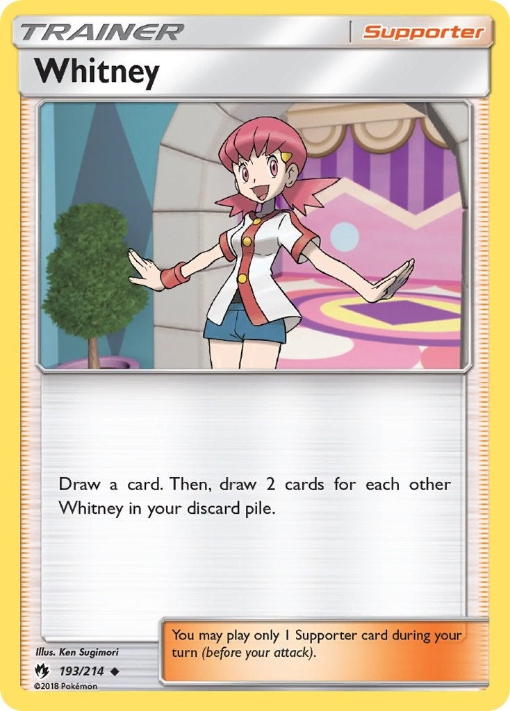 Image for Whitney (193/214) (SM - Lost Thunder) - Pokemon