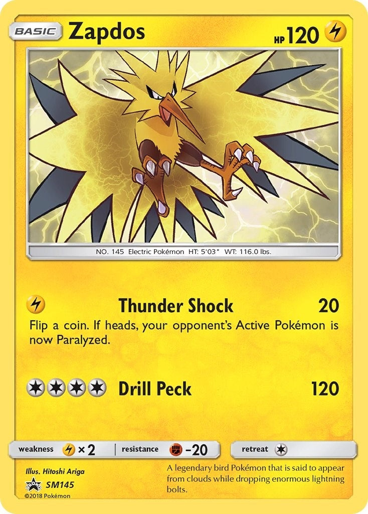 Image for Zapdos - SM145 (SM145) (SM Promos) - Pokemon