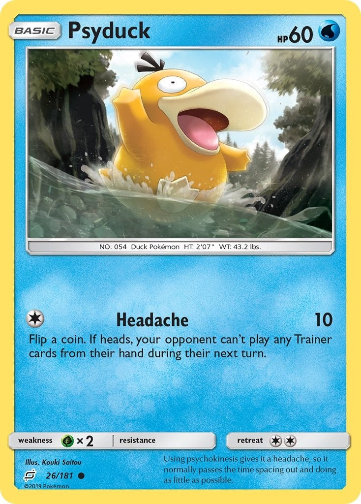 Image for Psyduck (26/181) (SM - Team Up) - Pokemon