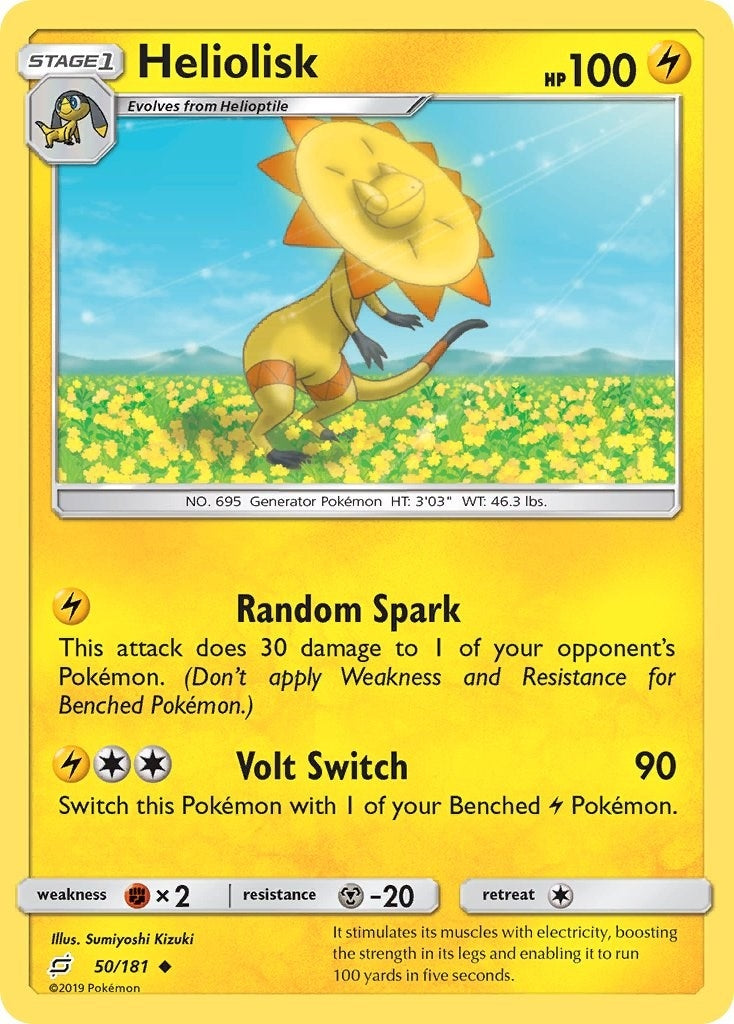 Image for Heliolisk (50/181) (SM - Team Up) - Pokemon