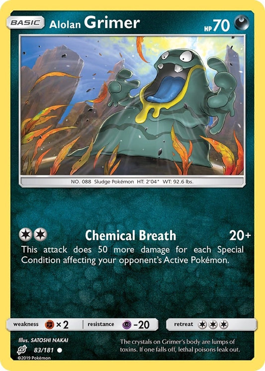 Image for Alolan Grimer (83/181) (SM - Team Up) - Pokemon