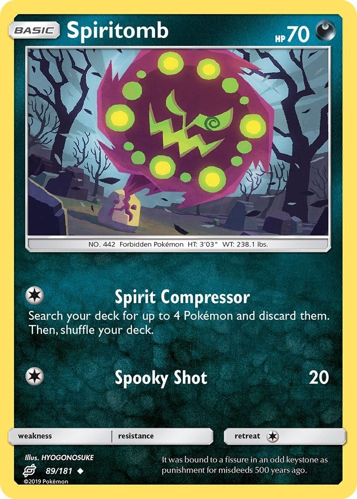 Image for Spiritomb (89/181) (SM - Team Up) - Pokemon