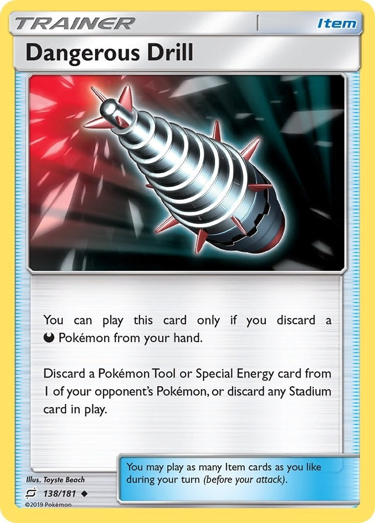 Image for Dangerous Drill (138/181) (SM - Team Up) - Pokemon