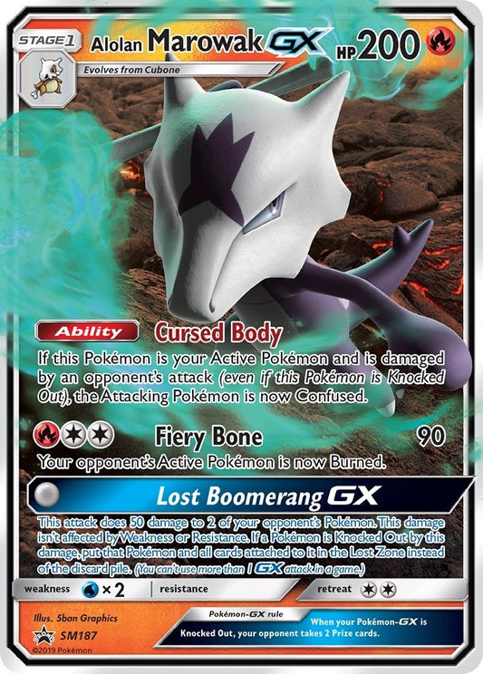 Image for Alolan Marowak GX - SM187 (SM187) (SM Promos) - Pokemon