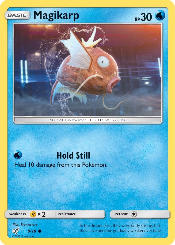 Image for Magikarp (Holo Common) (8/18) (Detective Pikachu) - Pokemon