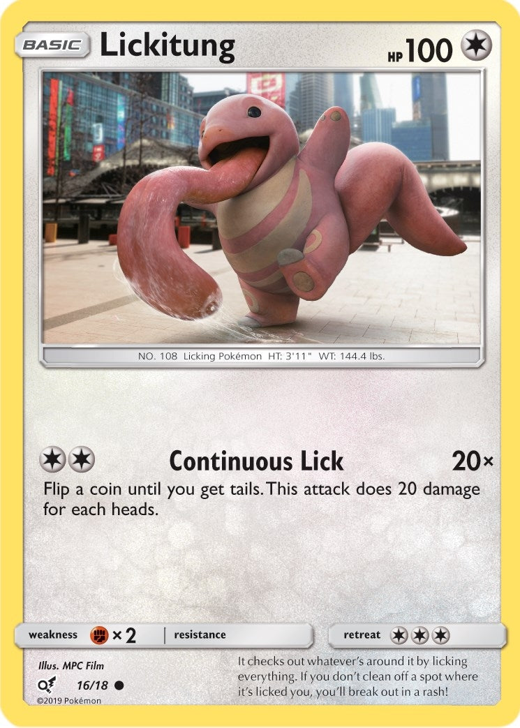 Image for Lickitung (Holo Common) (16/18) (Detective Pikachu) - Pokemon