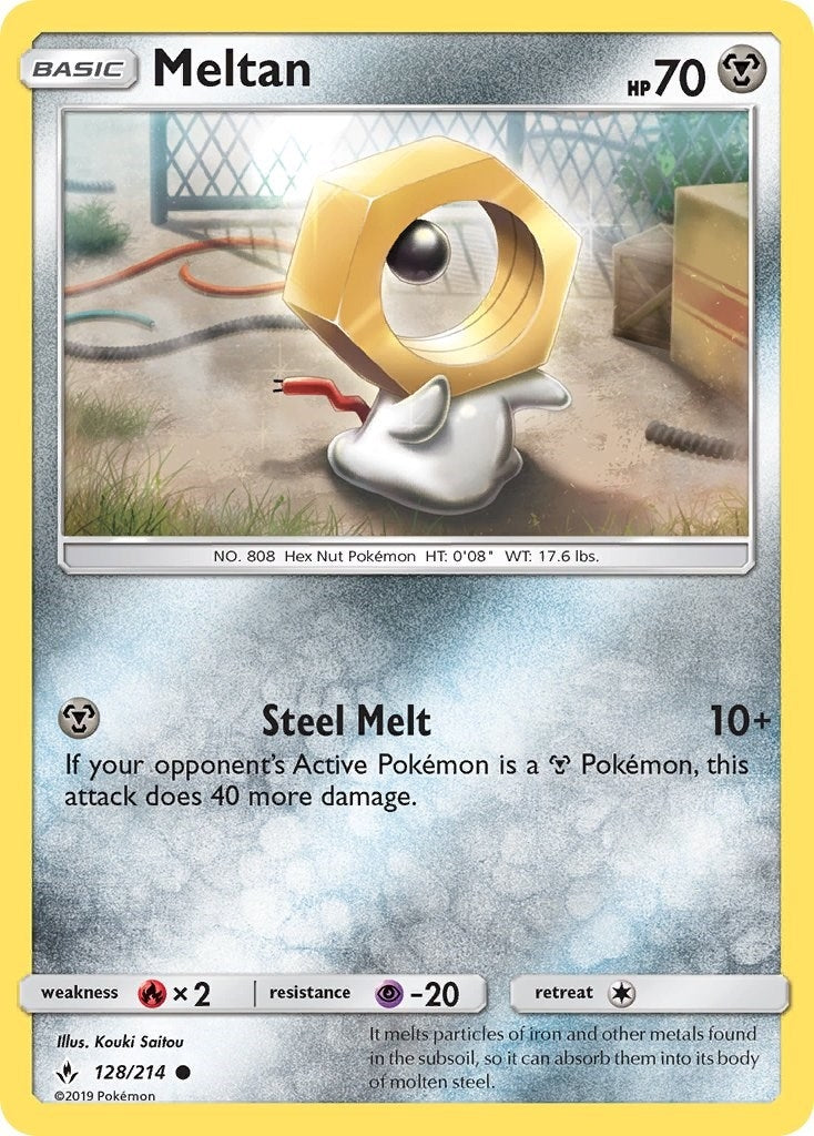 Image for Meltan (128/214) (SM - Unbroken Bonds) - Pokemon