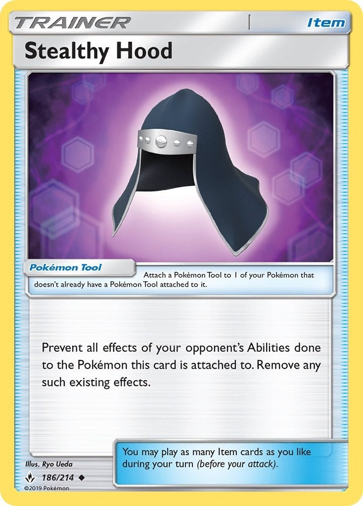 Image for Stealthy Hood (186/214) (SM - Unbroken Bonds) - Pokemon