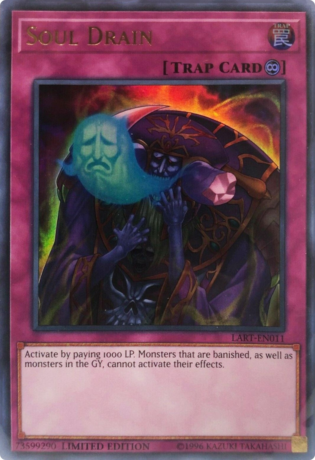 Image for Soul Drain (LART-EN011) (The Lost Art Promotion) (LART) - YuGiOh