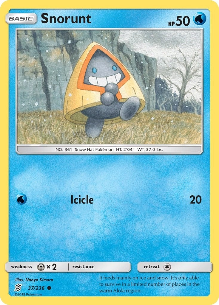 Image for Snorunt (37/236) (SM - Unified Minds) - Pokemon