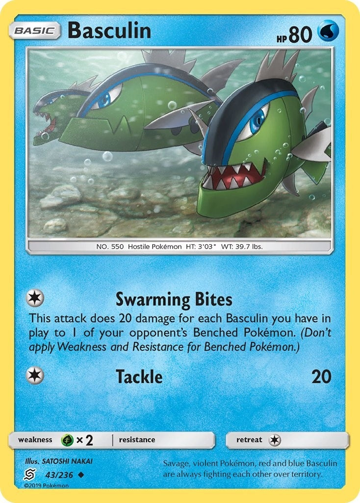 Image for Basculin (43/236) (SM - Unified Minds) - Pokemon