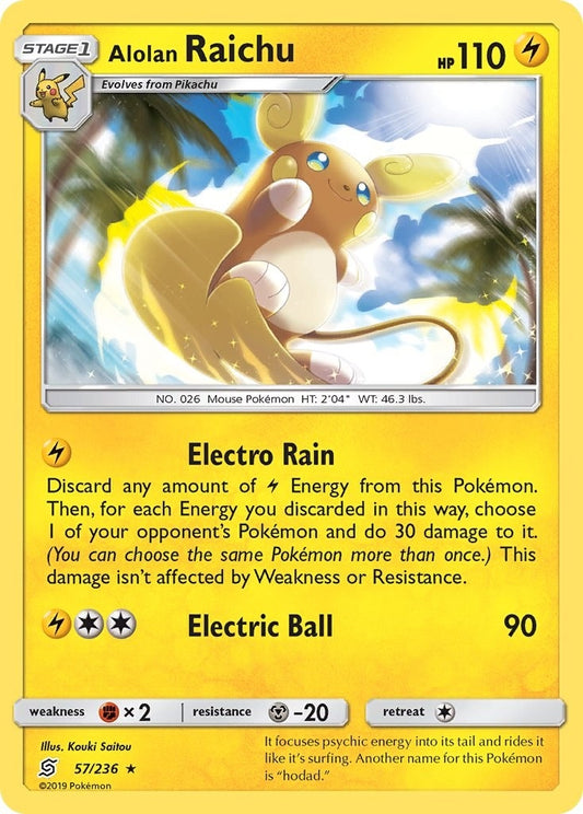 Image for Alolan Raichu (57/236) (SM - Unified Minds) - Pokemon