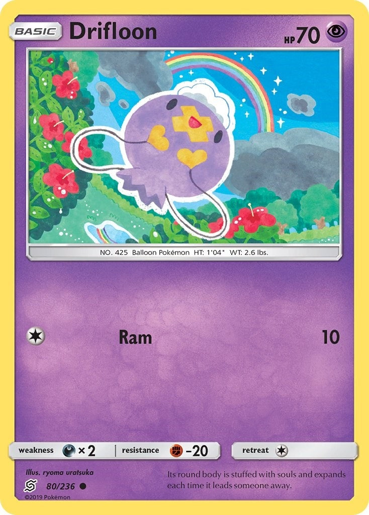 Image for Drifloon (80/236) (SM - Unified Minds) - Pokemon