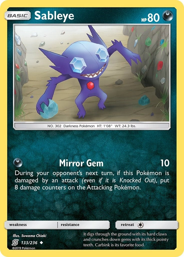 Image for Sableye (133/236) (SM - Unified Minds) - Pokemon