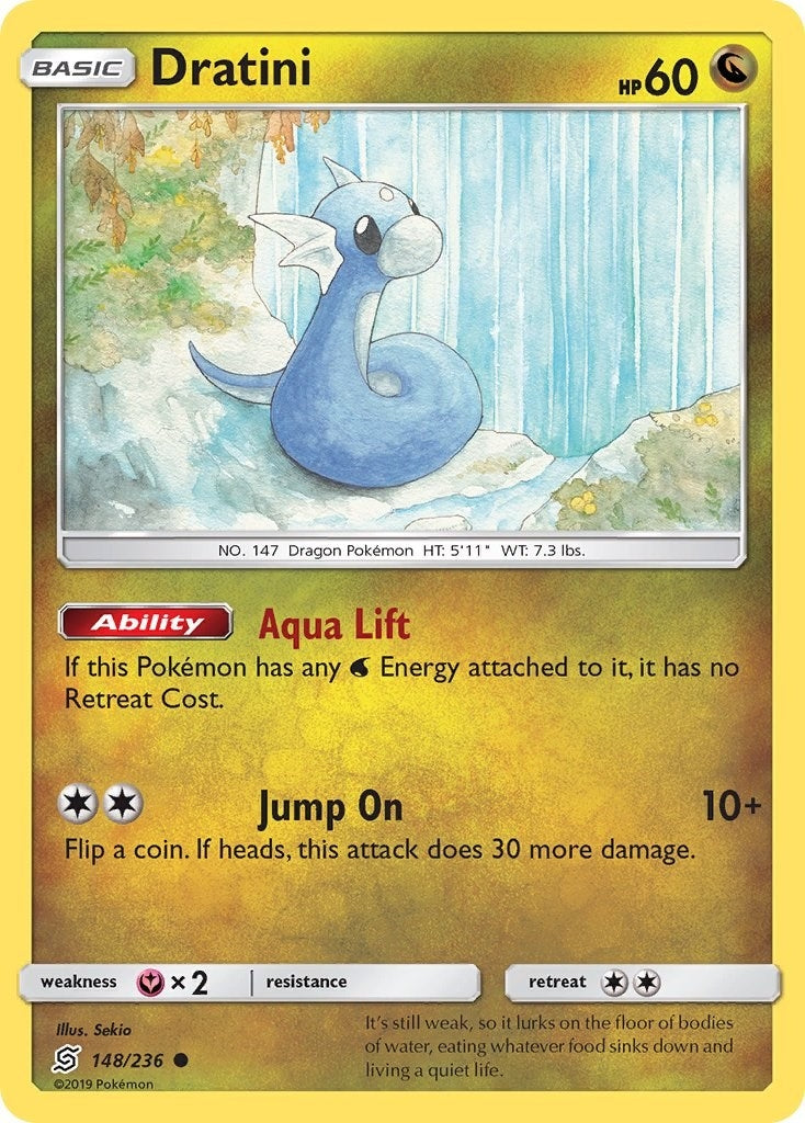 Image for Dratini (148) (148/236) (SM - Unified Minds) - Pokemon