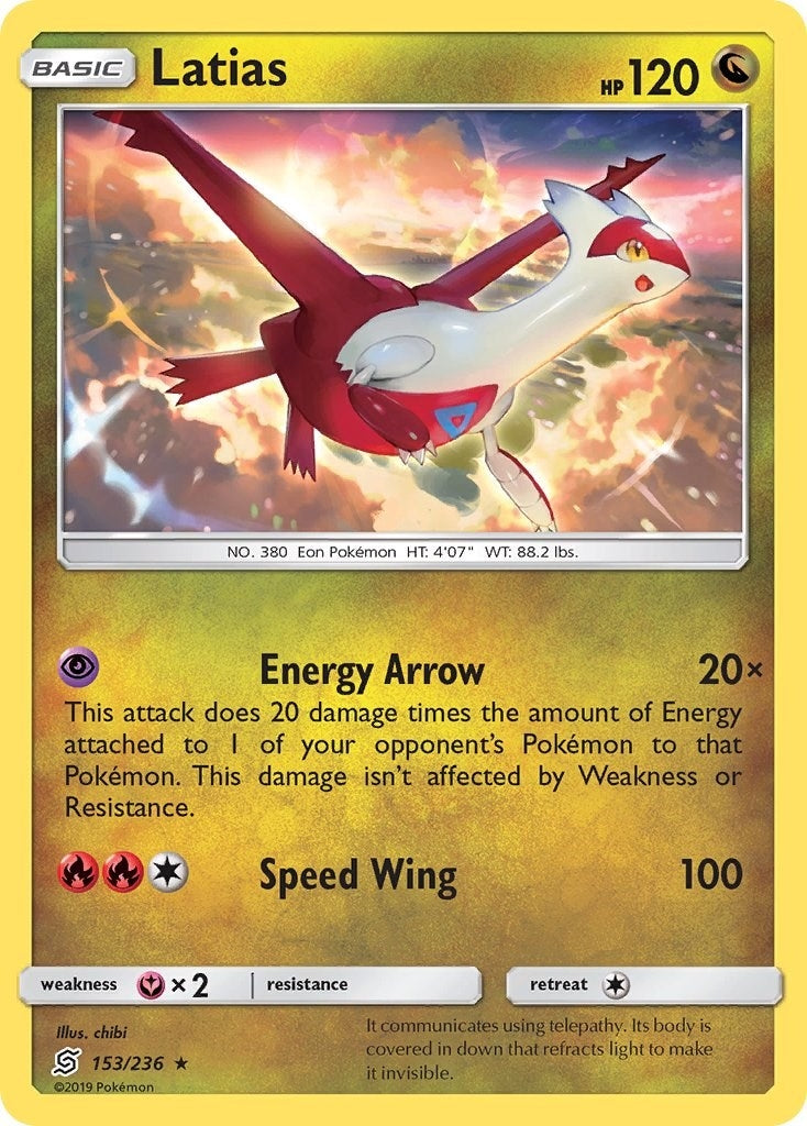 Image for Latias (153/236) (SM - Unified Minds) - Pokemon
