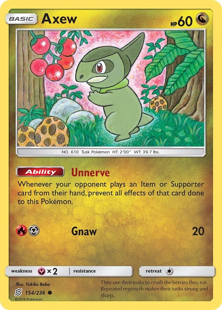 Image for Axew (154/236) (SM - Unified Minds) - Pokemon