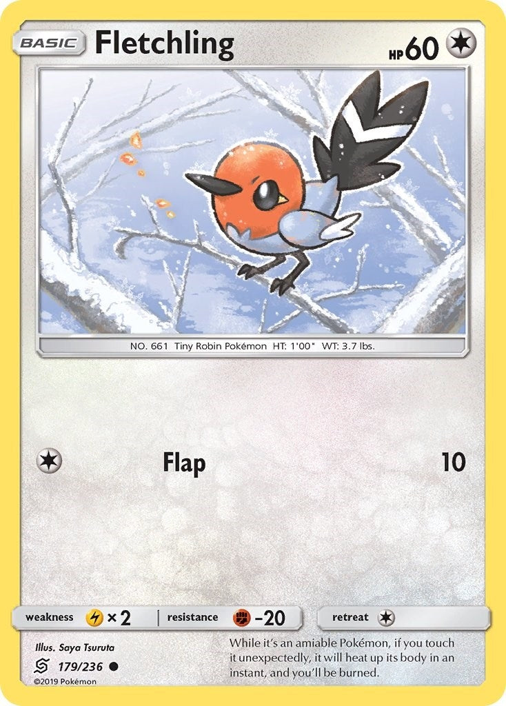 Image for Fletchling (179/236) (SM - Unified Minds) - Pokemon