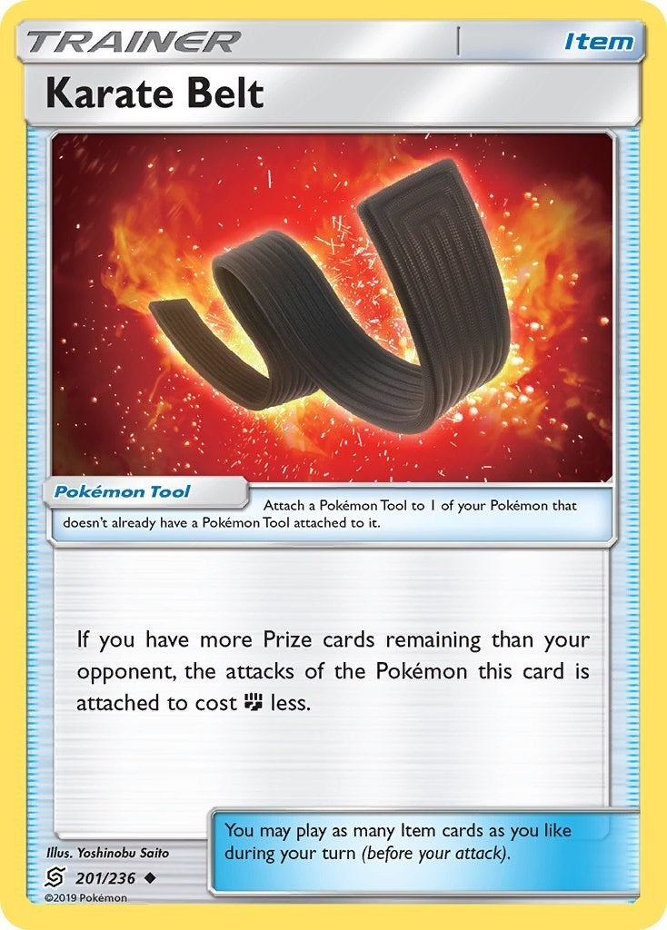 Image for Karate Belt (201/236) (SM - Unified Minds) - Pokemon