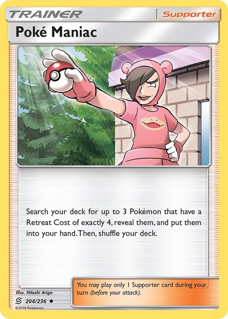 Image for Poke Maniac (204/236) (SM - Unified Minds) - Pokemon