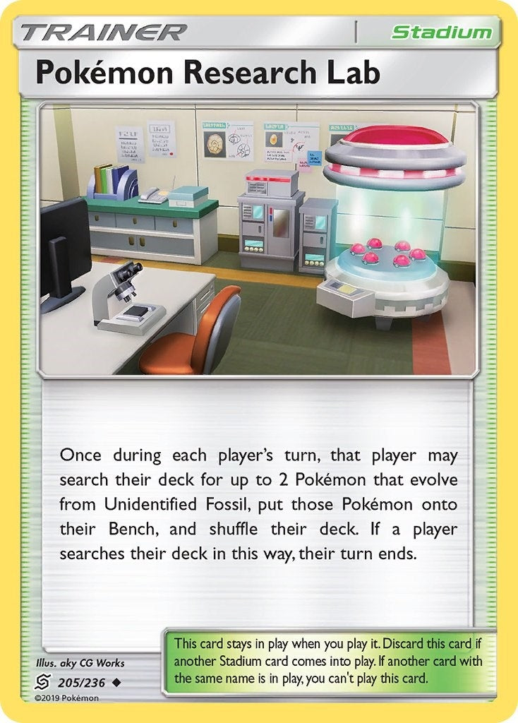 Image for Pokemon Research Lab (205/236) (SM - Unified Minds) - Pokemon