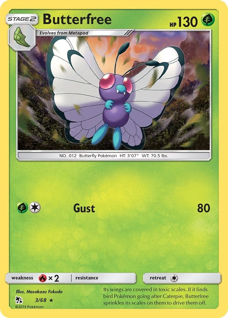 Image for Butterfree (3/68) (Hidden Fates) - Pokemon