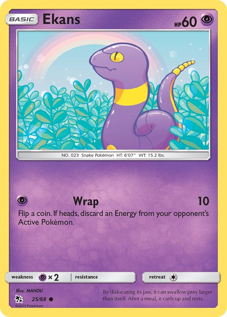 Image for Ekans (25) (25/68) (Hidden Fates) - Pokemon