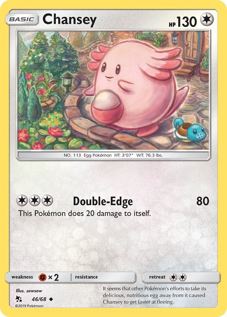 Image for Chansey (46/68) (Hidden Fates) - Pokemon