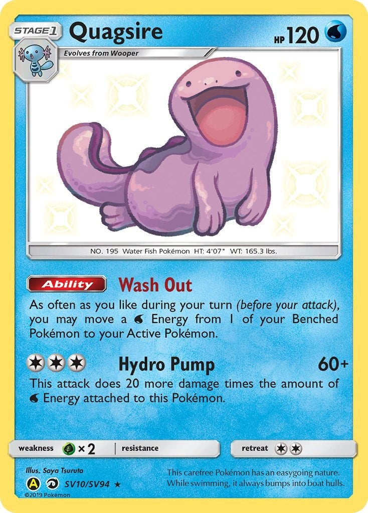 Image for Quagsire (SV10/SV94) (Hidden Fates: Shiny Vault) - Pokemon
